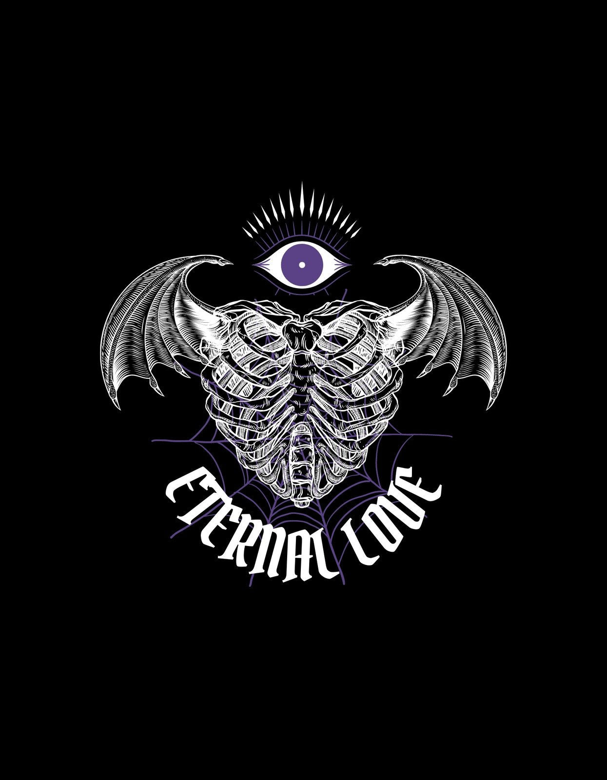 Misztikus szárnyas szívterv