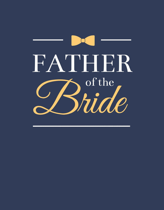 Ez az elegáns dizájn tökéletes választás minden esküvői megjelenéshez. A "FATHER of the Bride" felirat és a sárga csokornyakkendő ihletet ad a büszkeség és meghittség jegyében eltöltött napokhoz. 