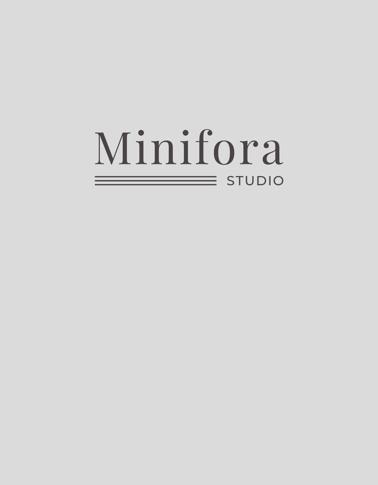 Minimalista Stúdió Dizájn 