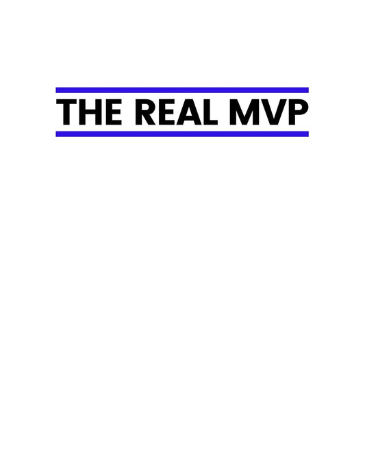 Az igazi MVP felirat tündököl ezen a letisztult, modern dizájnnal készült képen, mely egy sportos és dinamikus életérzést sugall. 